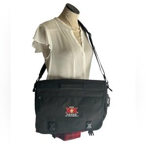 Port & Company Dos Equis Cross Body Messenger bag Laptop Carrier Mexican Beer